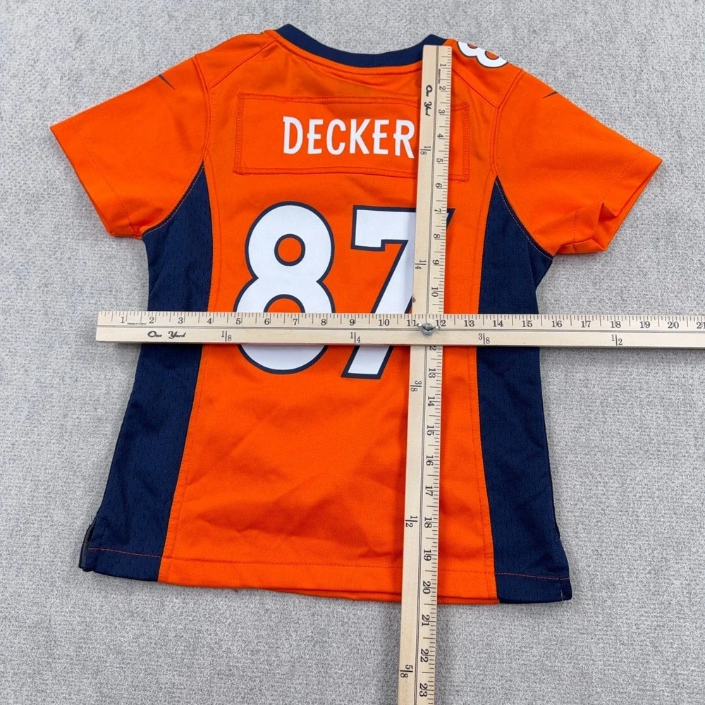 Denver Broncos Football Jersey Youth Boys Small Nike On Field Eric Decker NFL